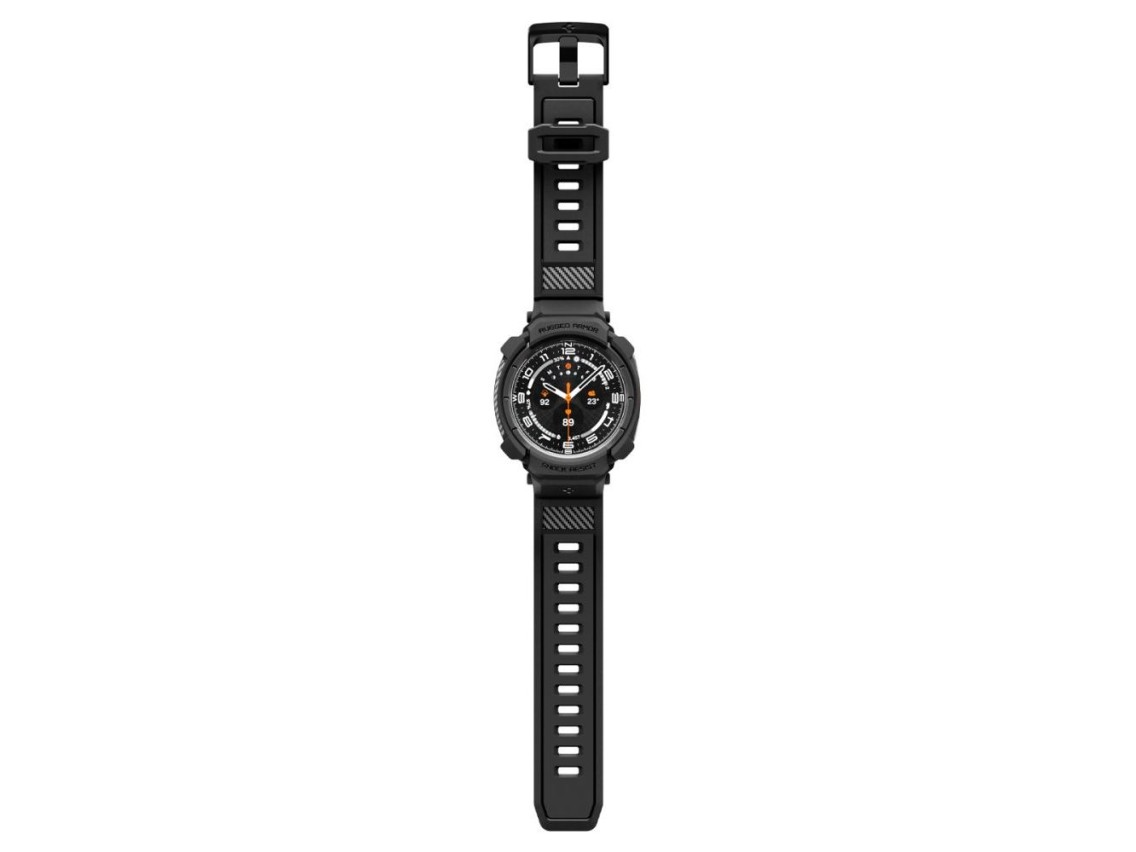 Spigen Rugged Armor Pro Case Strap for Samsung Galaxy Watch Ultra 2 2026 47mm - Matte Black