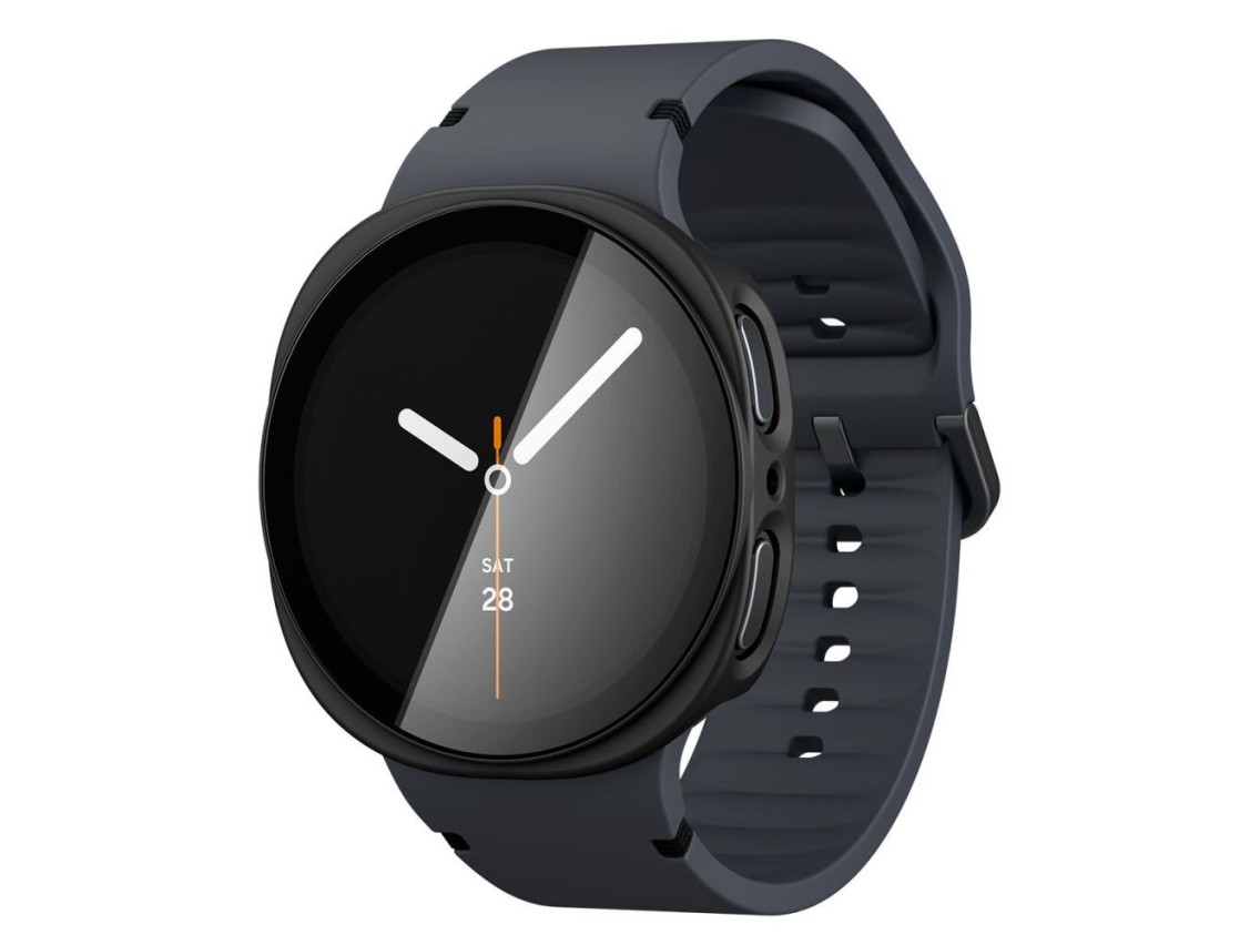Funda Spigen Thin Fit 360 para Samsung Galaxy Watch de 44 mm - Negra