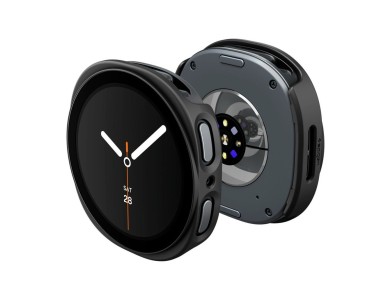 Funda Spigen Thin Fit 360 para Samsung Galaxy Watch de 44 mm - Negra