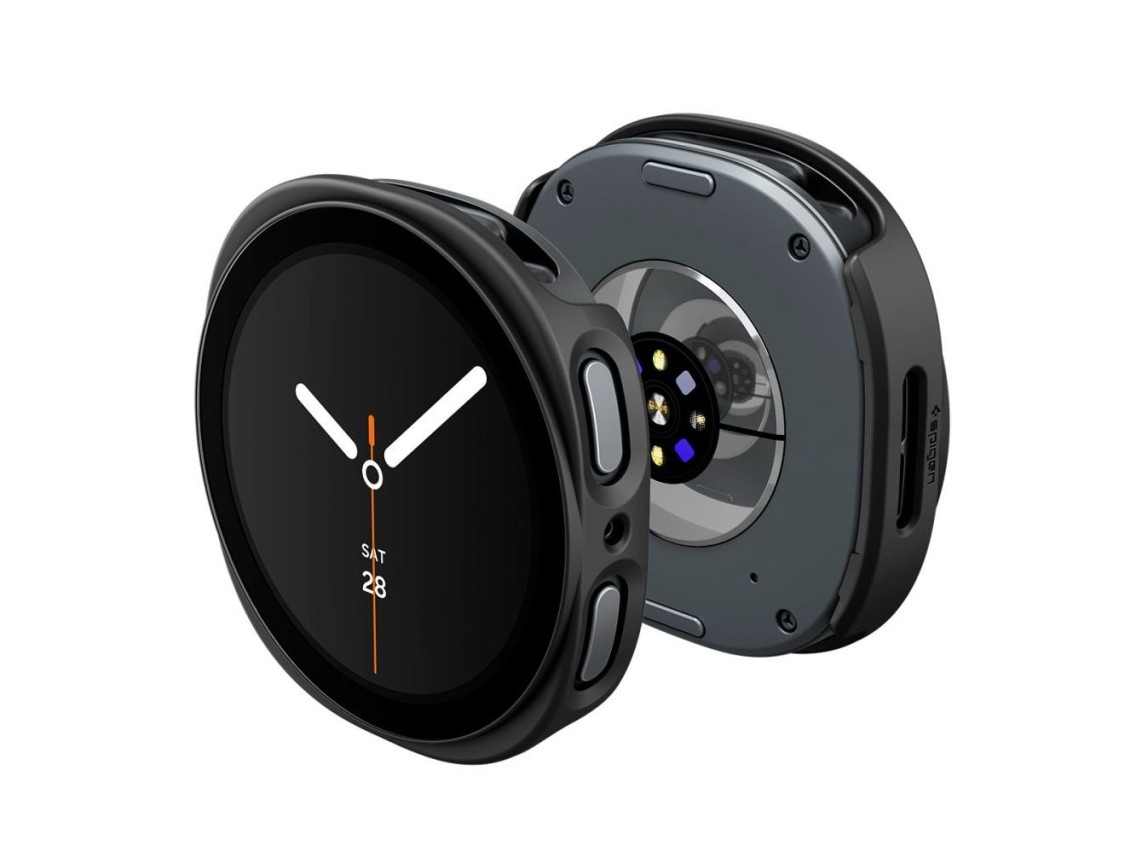 Funda Spigen Thin Fit 360 para Samsung Galaxy Watch de 44 mm - Negra