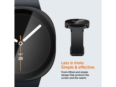 Funda Spigen Thin Fit 360 para Samsung Galaxy Watch de 44 mm - Negra