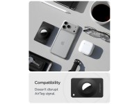 Capa Spigen AirFit 2 (2 unidades) para Apple AirTag 1/2 - Preta Capa Spigen AirFit 2 (2 unidades) para Apple AirTag 1/2 - Preta