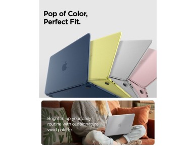 Capa Spigen AirSkin para MacBook Neo 13" 2026 - Transparente Fosca Capa Spigen AirSkin para MacBook Neo 13" 2026 - Transparente Fosca