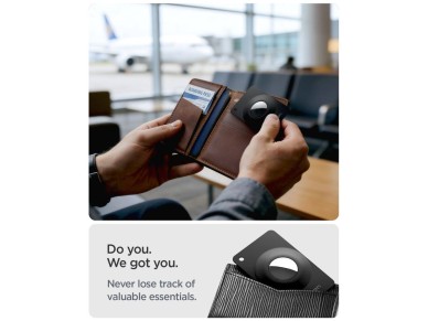 Spigen AirFit 2 2-Pack Case for Apple AirTag 1/2 - Black Spigen AirFit 2 2-Pack Case for Apple AirTag 1/2 - Black