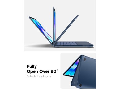 Spigen AirSkin Case for MacBook Neo 13" 2026 - Matte Navy Blue