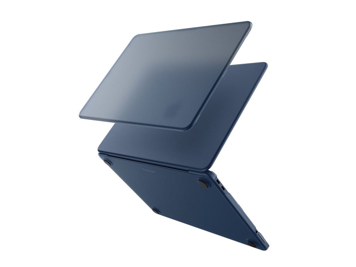 Capa Spigen AirSkin para MacBook Neo 13" 2026 - Azul Marinho Fosco