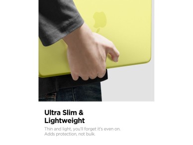 Capa Spigen AirSkin para MacBook Neo 13" 2026 - Amarelo Fosco Capa Spigen AirSkin para MacBook Neo 13" 2026 - Amarelo Fosco