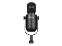 Microfone dinâmico cardioide XLR BOYA BY-DM500 para podcasts - Preto Microfone dinâmico cardioide XLR BOYA BY-DM500 para podcasts - Preto