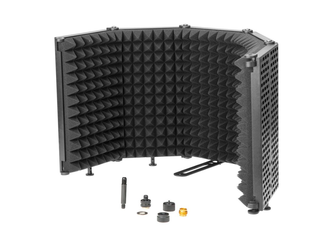 Pantalla acústica para micrófono BOYA BY-RF5P - negra