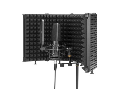 Pantalla ac�stica para micr�fono BOYA BY-RF5P - negra