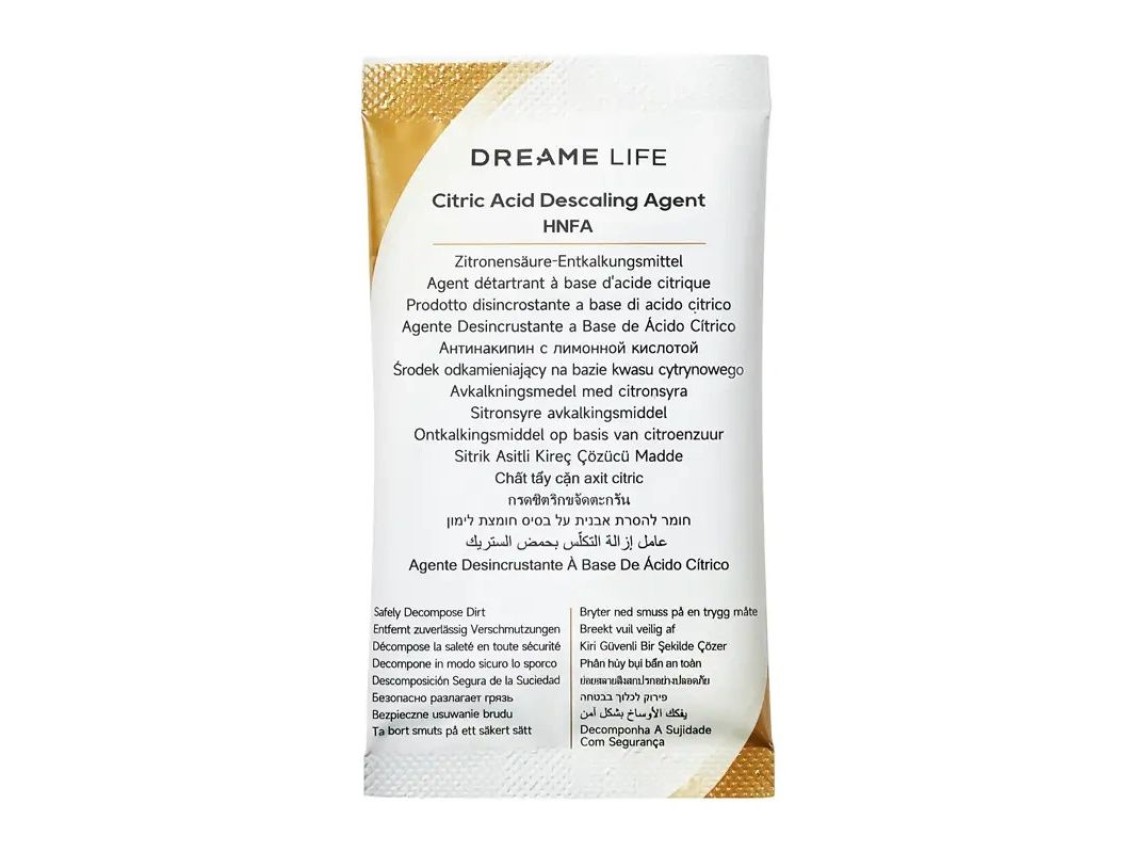 Descaling solution for the Dreame N20 Steam, 12 x 20g