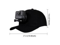 Boné Puluz com suporte para câmera esportiva (DJI, GoPro, Insta360) Boné Puluz com suporte para câmera esportiva (DJI, GoPro, Insta360)