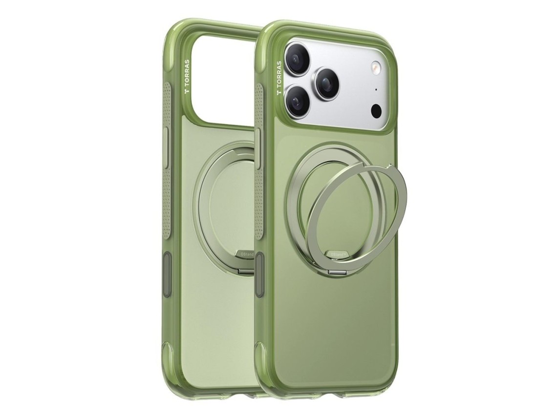 Torras - Ostand O3 Air Series - iPhone 17 Pro Max - Verde bosque