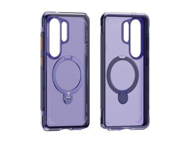 Torras - Ostand Spin Air Series - Samsung Galaxy S26 Ultra - Morado oscuro
