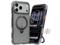 Torras - Ostand Spin Air Series - iPhone 17 Pro - Negro Sombra