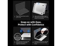 Funda Spigen AirSkin para MacBook Pro de 14" 2021 / 2023 / 2024 / 2025 / 2026 - Semitransparente