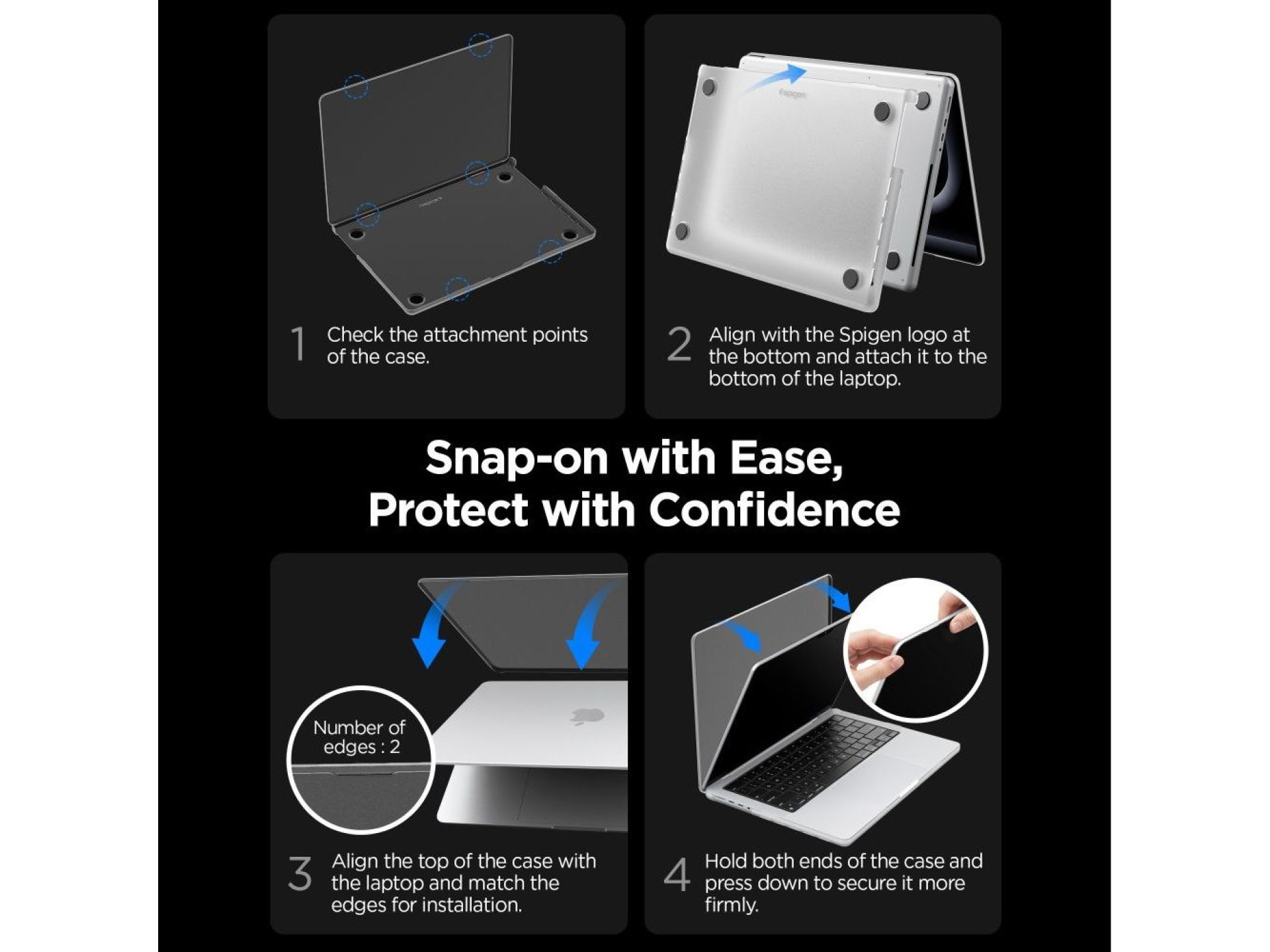 Funda Spigen AirSkin para MacBook Pro de 14