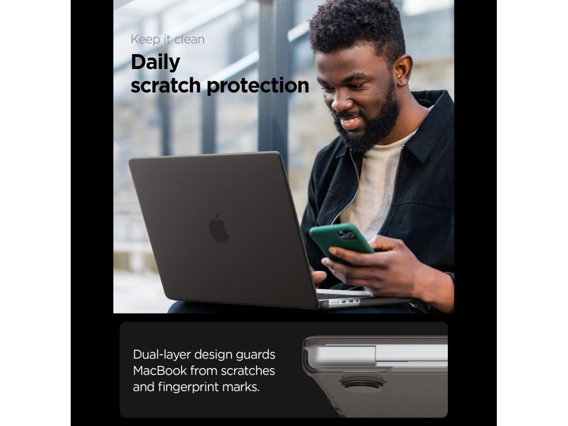 Funda Spigen AirSkin para MacBook Pro de 14