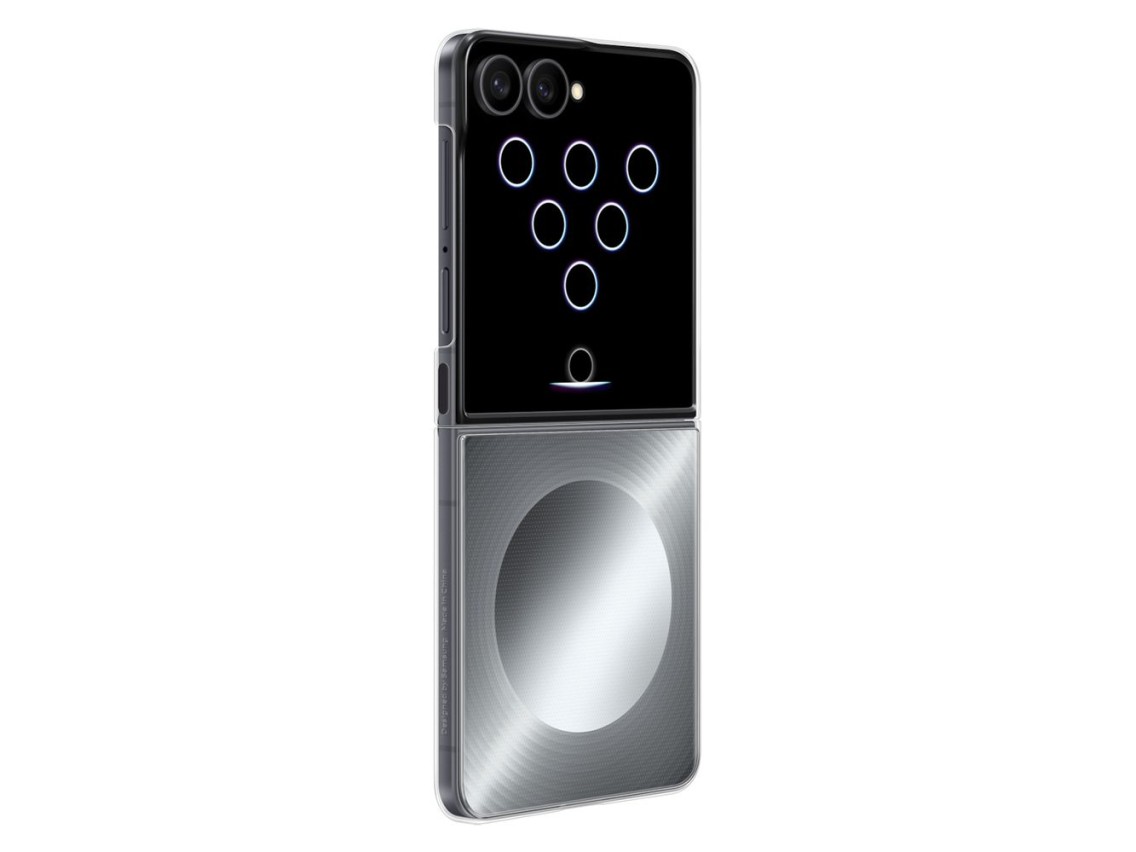 Samsung Flipsuit Case for Samsung Galaxy Z Flip 8 with Interactive LED Card - Gray