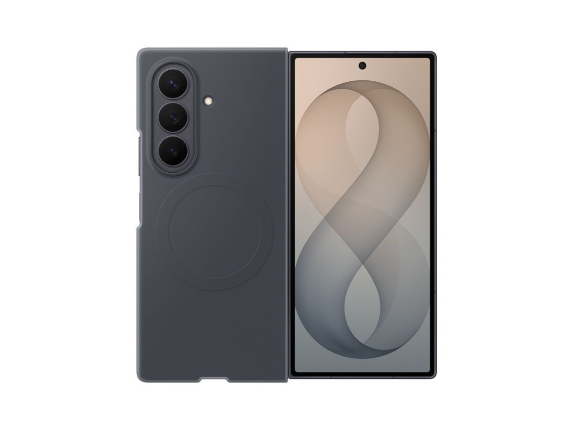 Funda magnética de silicona Samsung para Samsung Galaxy Z Fold 8 compatible con MagSafe + 2 láminas