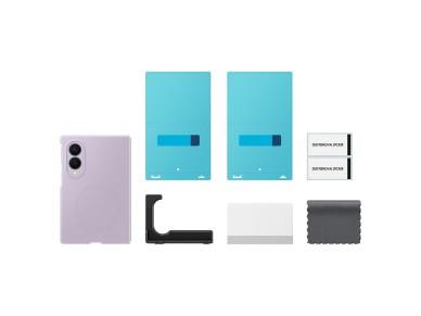 Samsung Silicone Magnet Case for Samsung Galaxy Z Fold 8 compatible with MagSafe + 2 anti-reflective