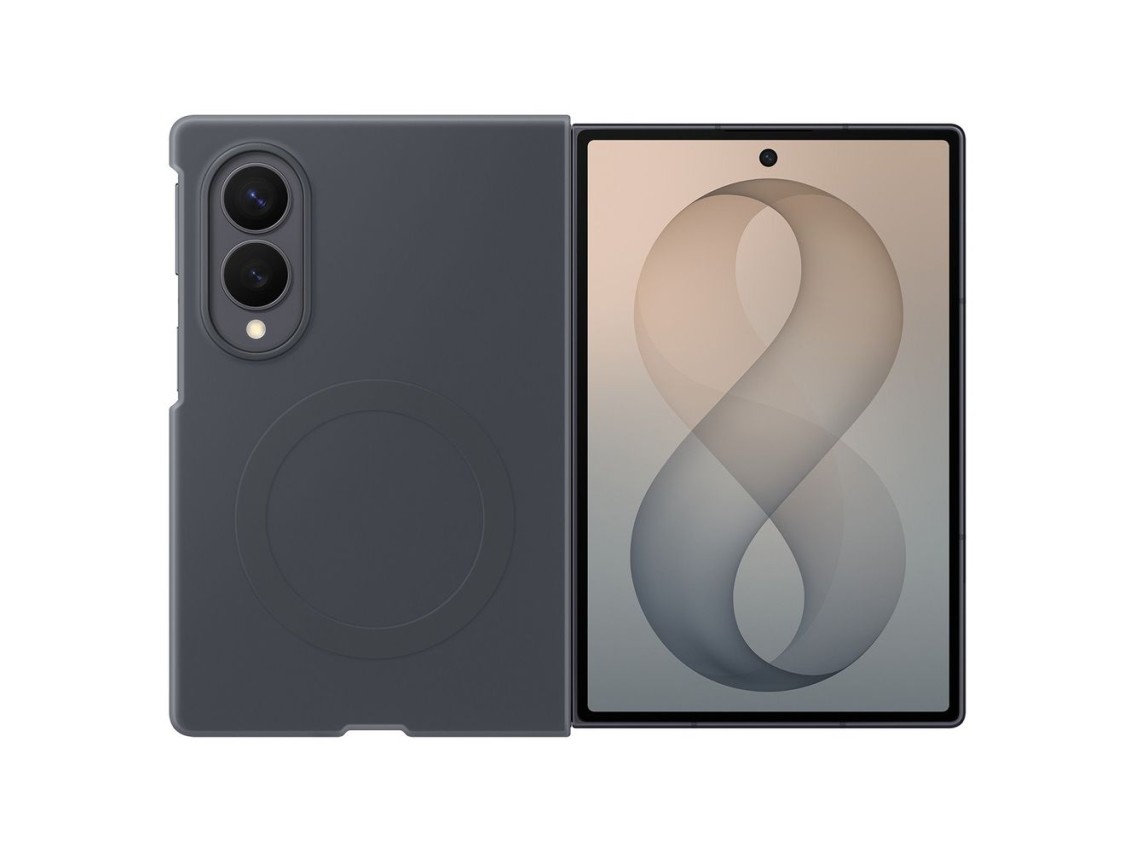 Samsung Silicone Magnet Case for Samsung Galaxy Z Fold 8 compatible with MagSafe + 2 anti-reflective
