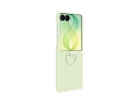 Samsung Silicone Ring Magnet Cover for Samsung Galaxy Z Flip 8 with MagSafe Compatible Ring - Green Samsung Silicone Ring Magnet Cover for Samsung Galaxy Z Flip 8 with MagSafe Compatible Ring - Green