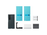 Capa magn�tica de silicone Samsung para Samsung Galaxy Z Fold 8 compat�vel com MagSafe + 2 pel�culas
