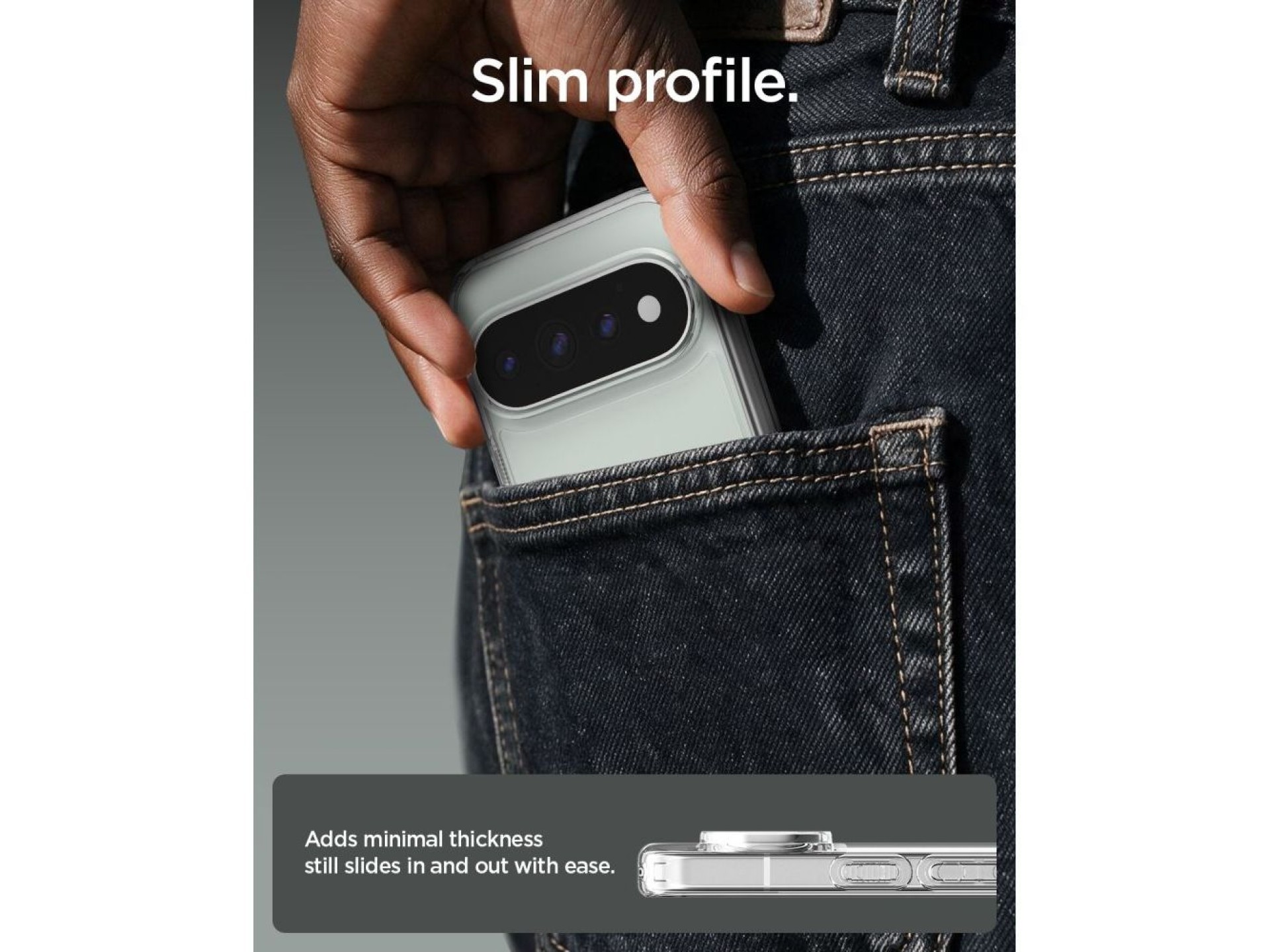 Capa Spigen Ultra Hybrid para Google Pixel 11 Pro - Transparente