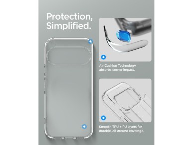 Spigen Ultra Hybrid Case for Google Pixel 11 Pro - Transparent