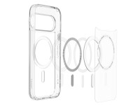 Funda Spigen Ultra Hybrid Mag MagSafe para Google Pixel 11 Pro - Transparente y blanca Funda Spigen Ultra Hybrid Mag MagSafe para Google Pixel 11 Pro - Transparente y blanca