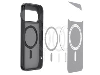 Capa Spigen Ultra Hybrid Mag MagSafe para Google Pixel 11 Pro - Preto e Cinza Capa Spigen Ultra Hybrid Mag MagSafe para Google Pixel 11 Pro - Preto e Cinza