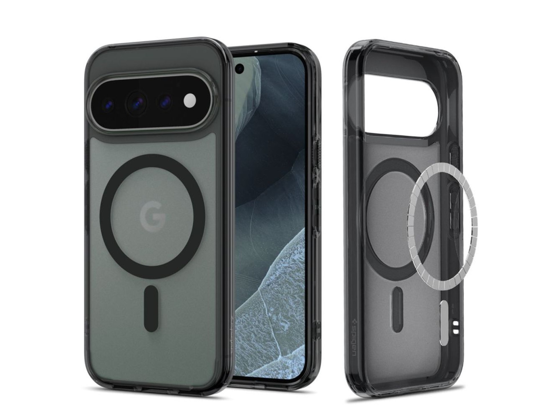 Capa Spigen Ultra Hybrid Mag MagSafe para Google Pixel 11 Pro - Preto e Cinza