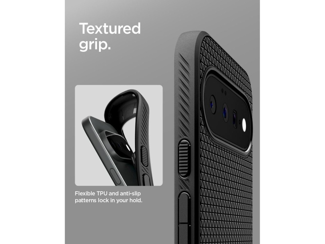 Funda Spigen Liquid Air para Google Pixel 11 - Negro mate