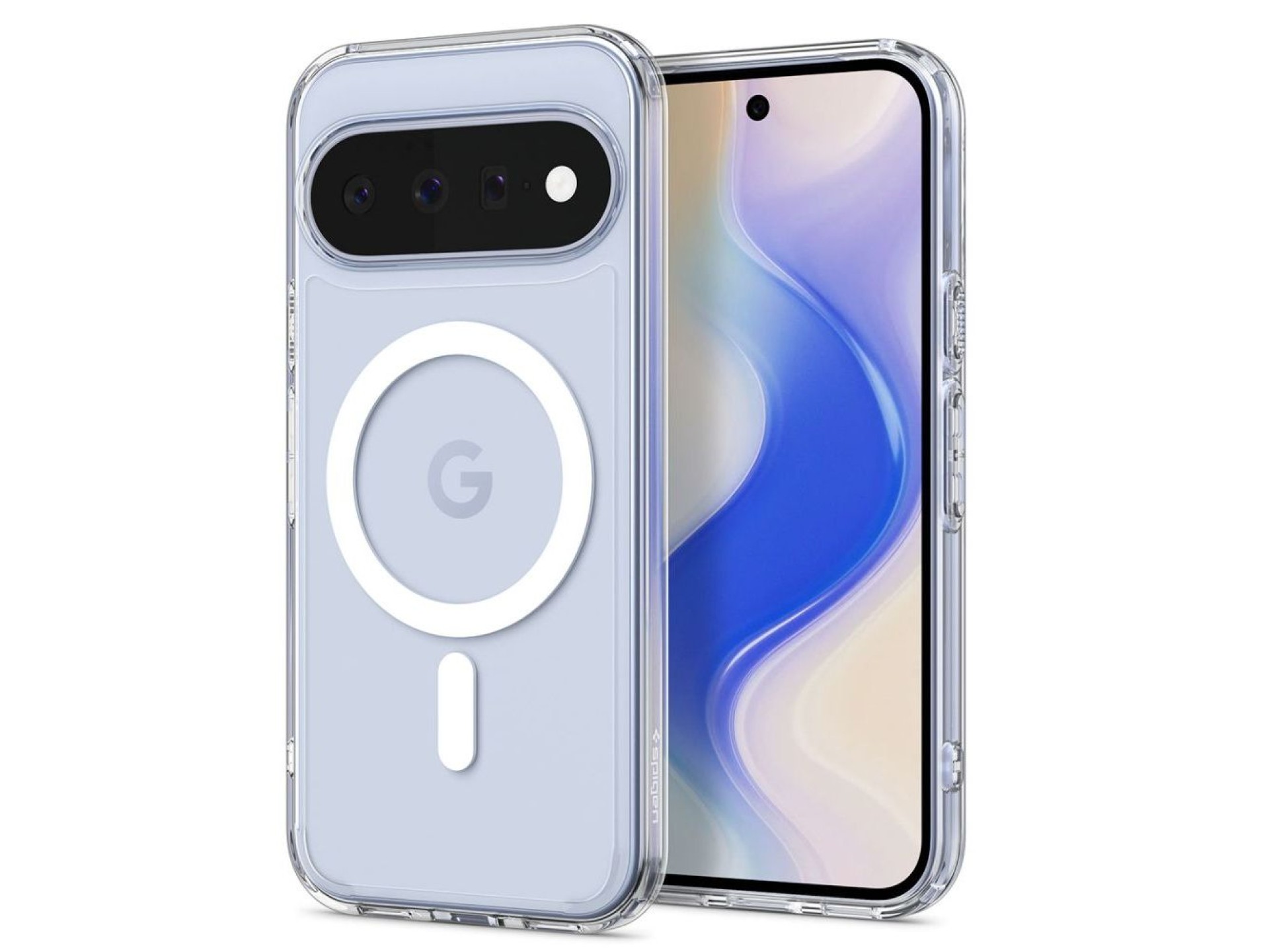 Spigen Ultra Hybrid Mag MagSafe Case for Google Pixel 11 - Clear and White