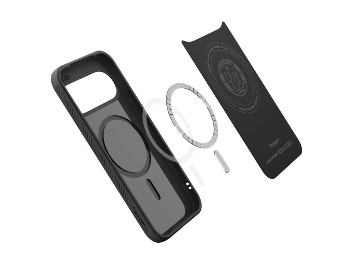 Funda Spigen Liquid Air Mag MagSafe para Google Pixel 11 - Negro mate
