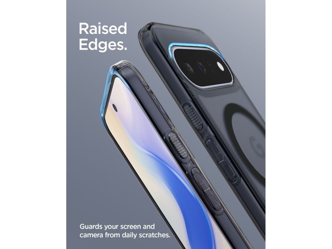 Spigen Ultra Hybrid Mag MagSafe Case for Google Pixel 11 - Black and Gray