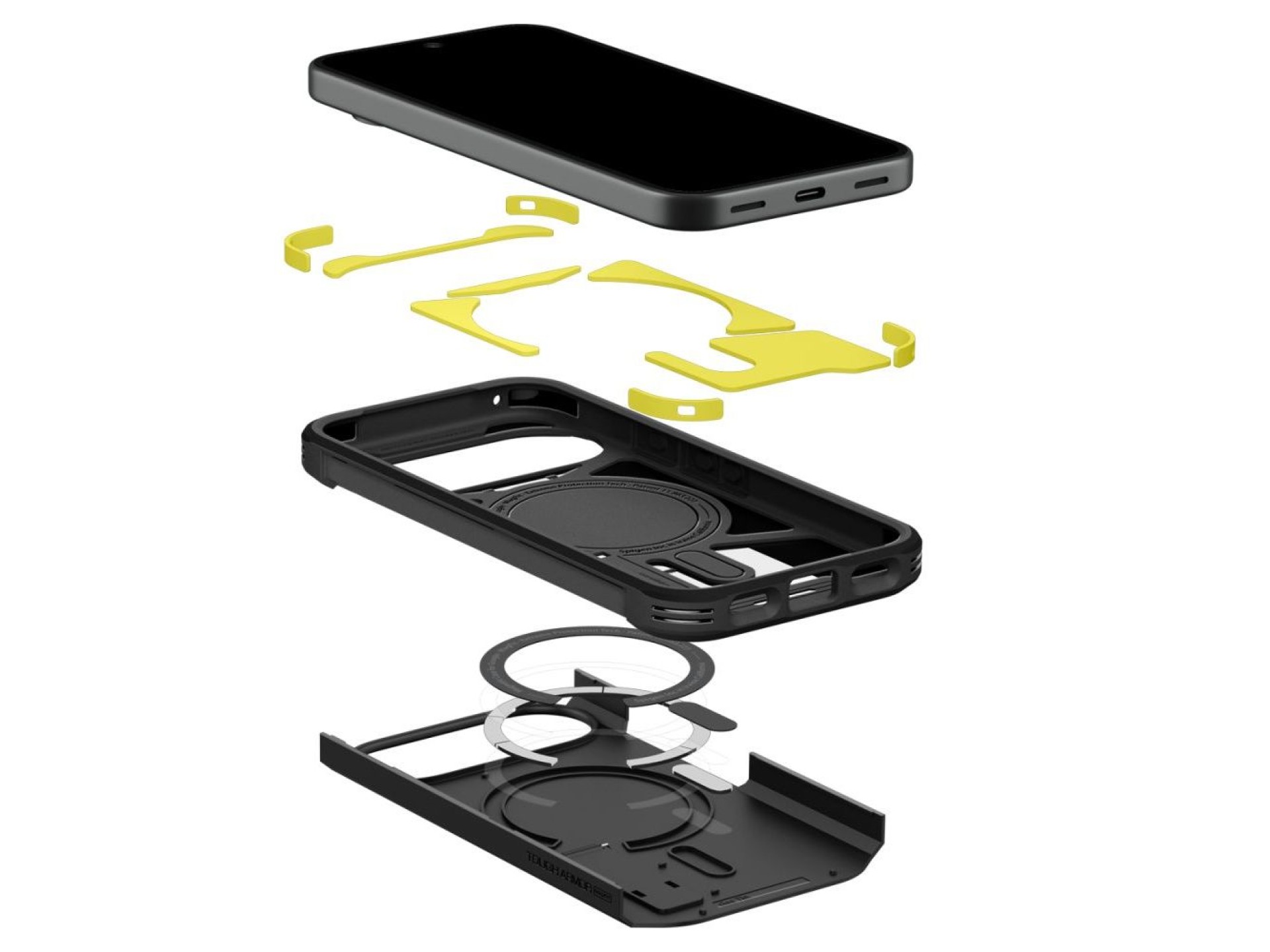Funda Spigen Tough Armor Mag MagSafe para Google Pixel 11 - negra