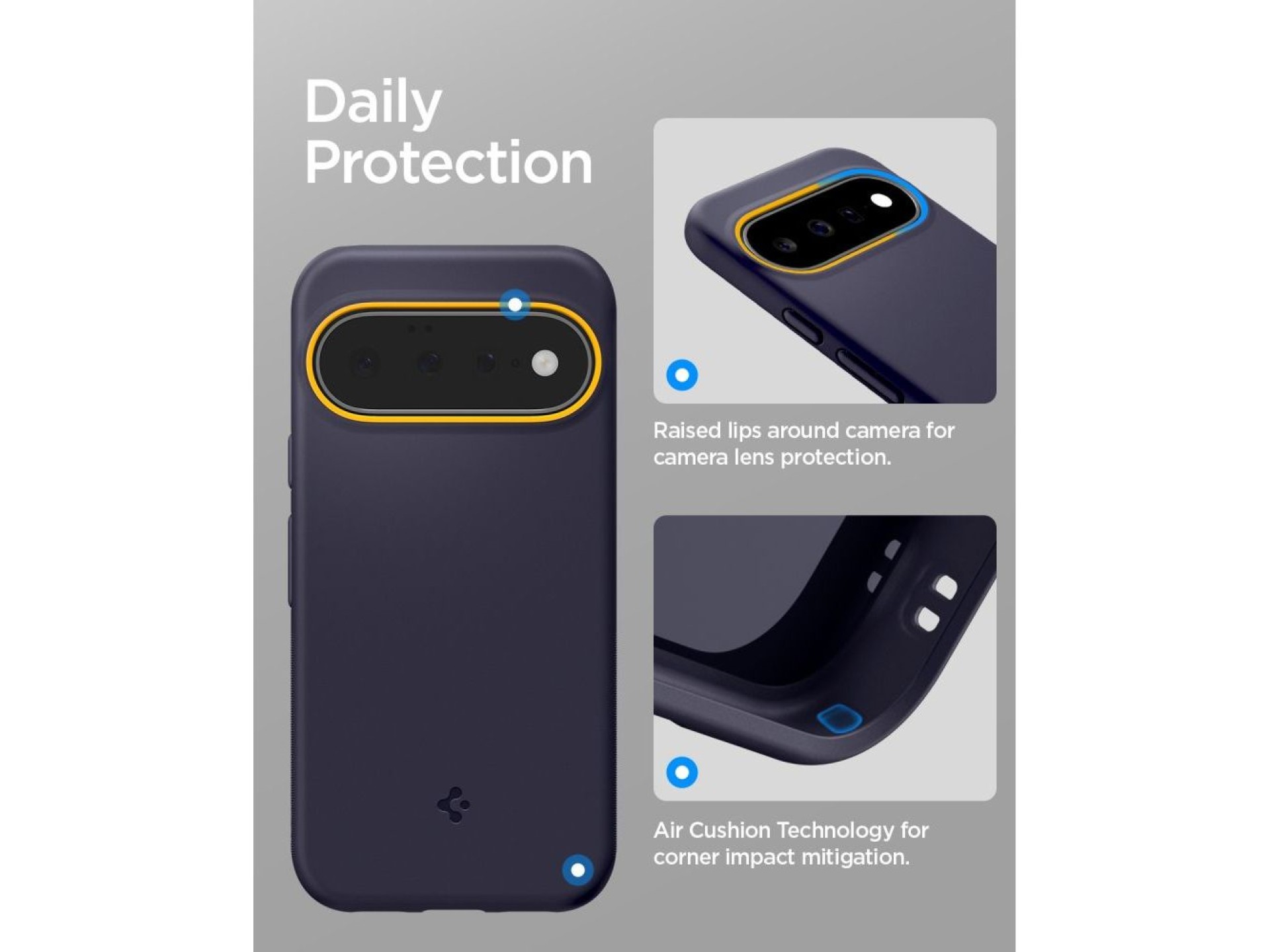 Spigen Nano Pop MagSafe Case for Google Pixel 11 - Navy Blue