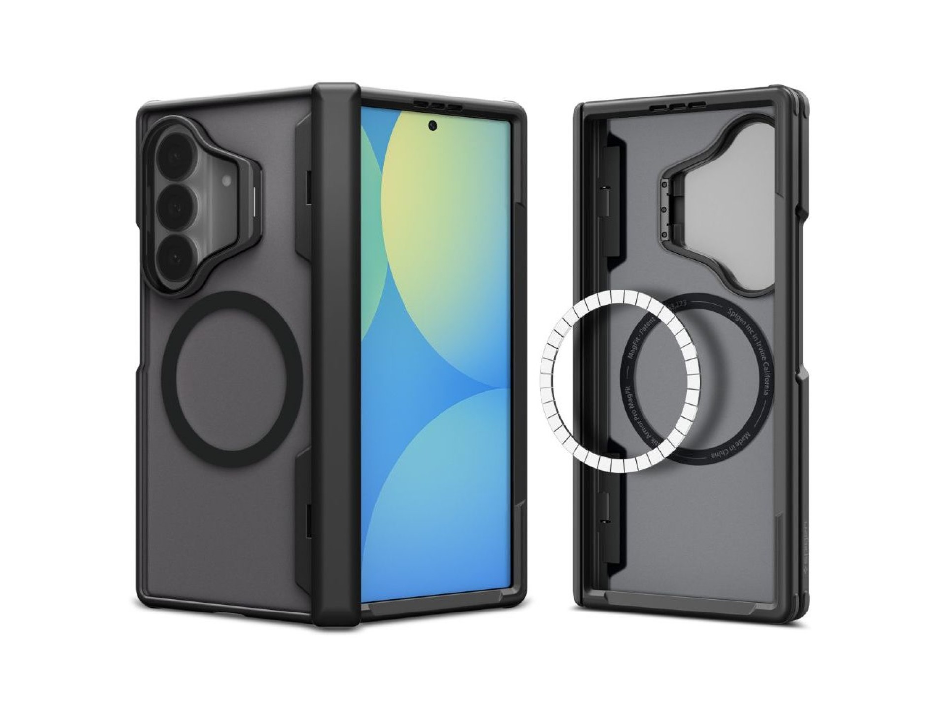 Spigen Optik Armor Pro MagSafe Case for Samsung Galaxy Z Fold 8 Ultra - Black