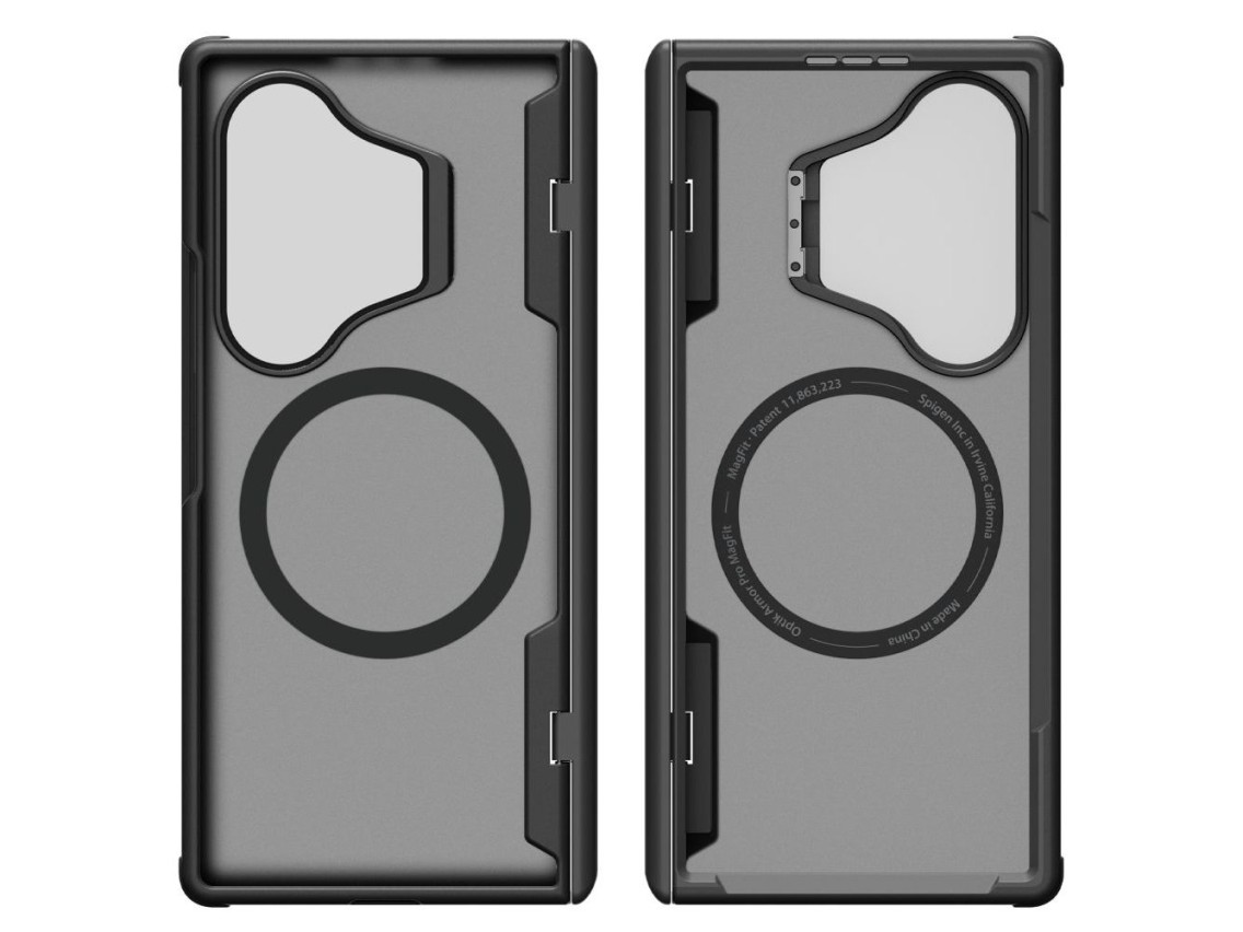 Funda Spigen Optik Armor Pro MagSafe para Samsung Galaxy Z Fold 8 Ultra - Negra