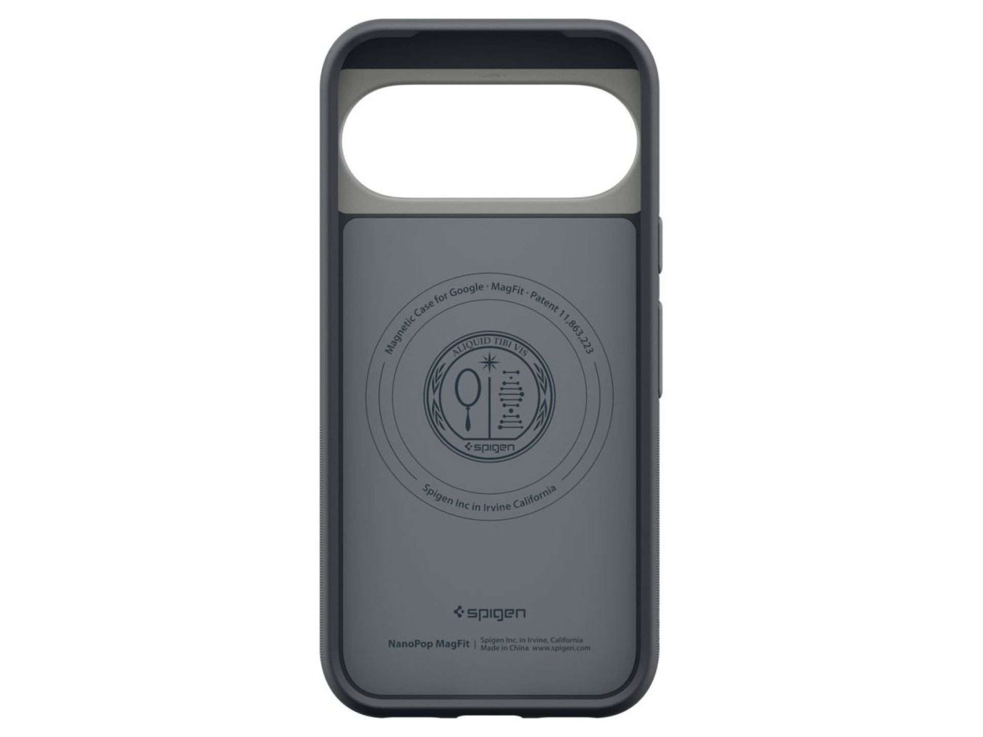 Capa Spigen Nano Pop MagSafe para Google Pixel 11 - Preto e Cinza