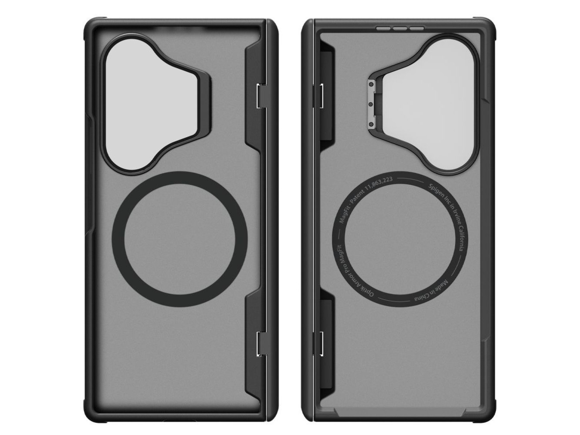 Spigen Optik Armor Pro MagSafe Case for Samsung Galaxy Z Fold 8 Ultra - Black
