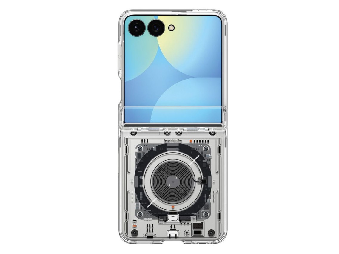 Spigen Ultra Hybrid Pro MagSafe Case for Samsung Galaxy Z Flip 8 Neo One - Gray/Black