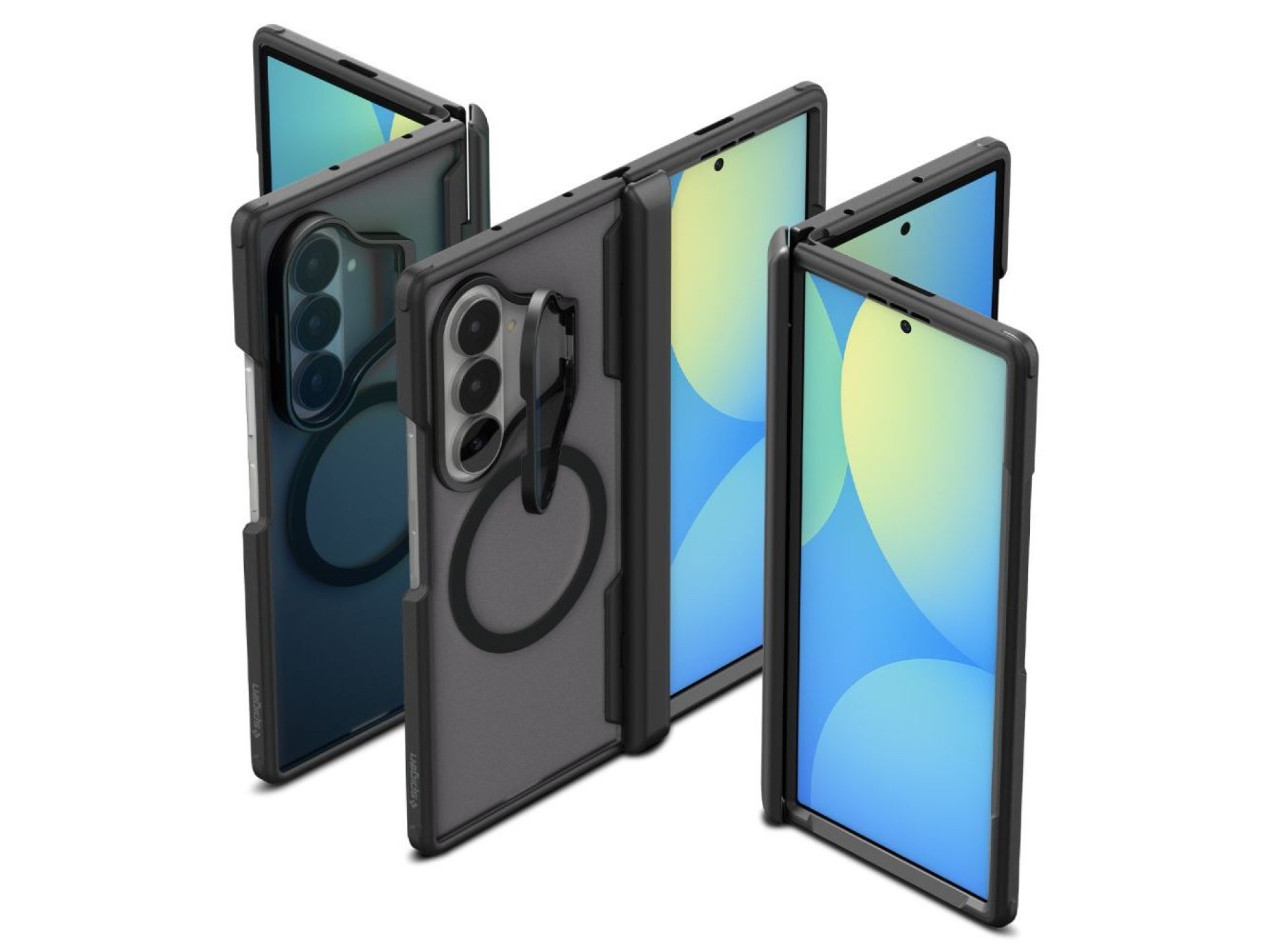 Spigen Optik Armor Pro MagSafe Case for Samsung Galaxy Z Fold 8 Ultra - Black