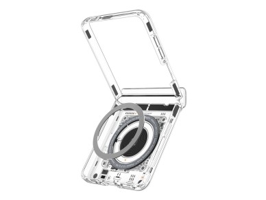 Spigen Ultra Hybrid Pro MagSafe Case for Samsung Galaxy Z Flip 8 Neo One - Gray/Black