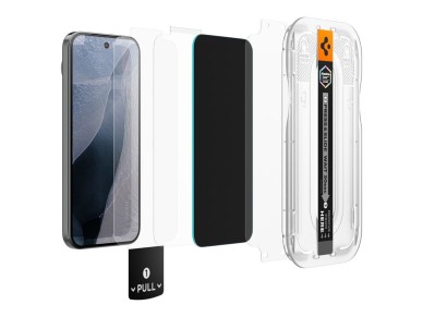 Protector de pantalla de vidrio templado Spigen Glas.tR EZ Fit Pro HD (paquete de 2) para Google Pix