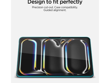 Spigen ALM Glas.tR T Película de Vidro Temperado para iPad Pro 11" 2024/2025 Spigen ALM Glas.tR T Película de Vidro Temperado para iPad Pro 11" 2024/2025
