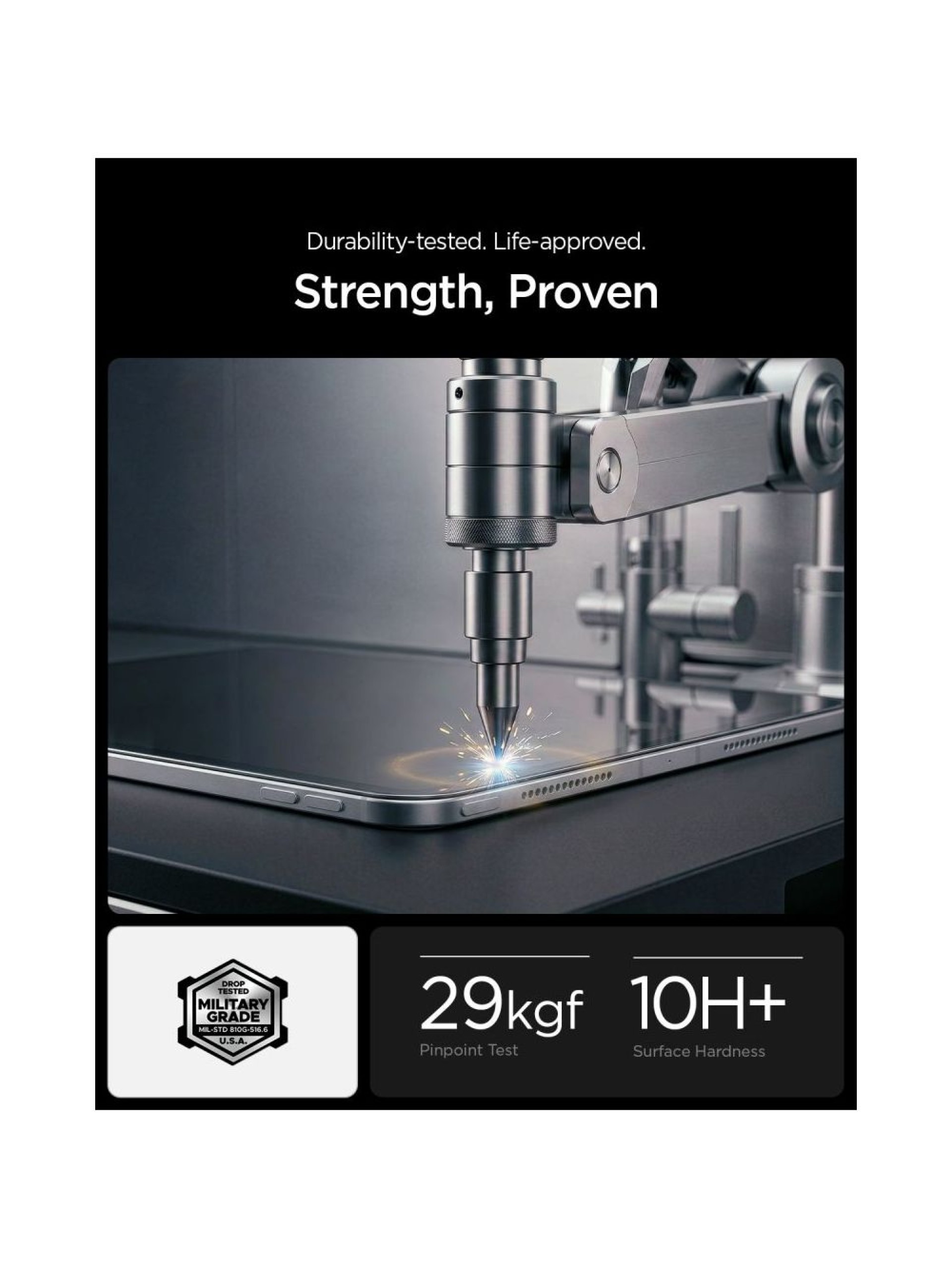 Spigen ALM Glas.tR T Película de Vidro Temperado para iPad Pro 11