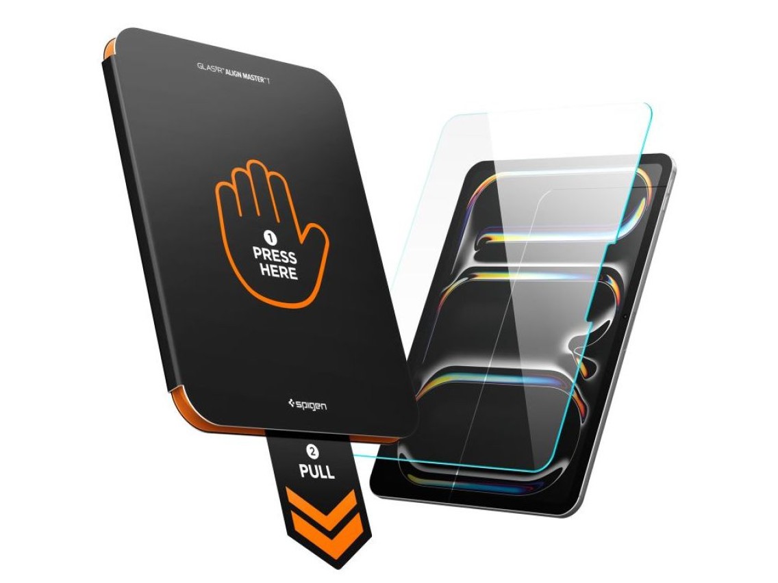 Spigen ALM Glas.tR T Película de Vidro Temperado para iPad Pro 11" 2024/2025